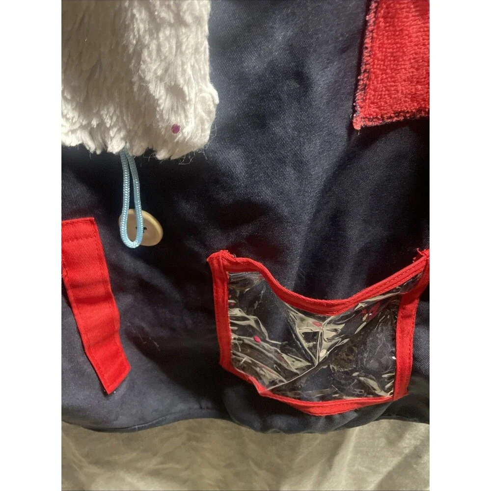 Sensory Therapy Activity Apron for Dementia & Alzheimer's Care – Navy Blue Fidge